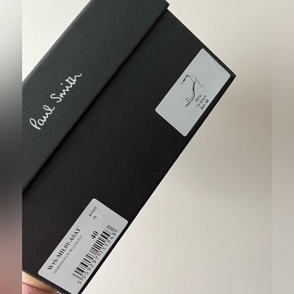 Paul Smith NEW Mila Black satin Sandals - Picture 3 of 12